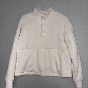 All in Motion Cream Teddy Jacket